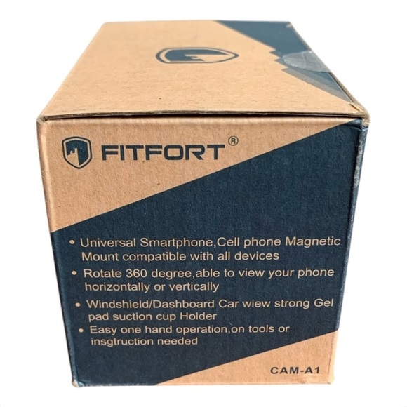 NIB Universal Magnetic Car Mount Holder FITFORT Dash Suction Cup For Cell Phone - Picture 3 of 4